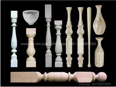 Mașină de strung CNC Artizanat din lemn natural